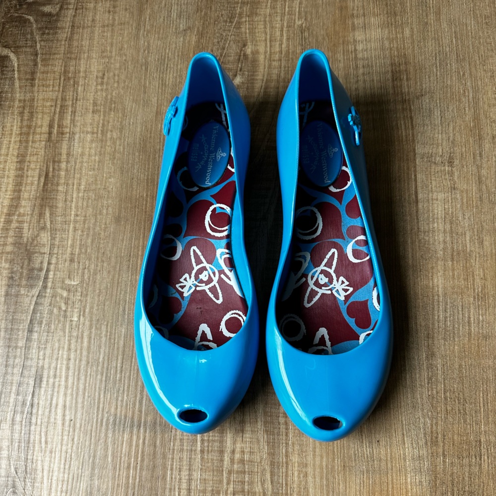 Vivienne Westwood & Melissa- Blue Flats